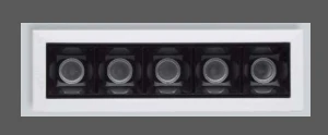 𝐋𝐈𝐍𝐄𝐀𝐑 𝐆𝐑𝐈𝐃 Recessed Anti-Glare Adjustable Downlight